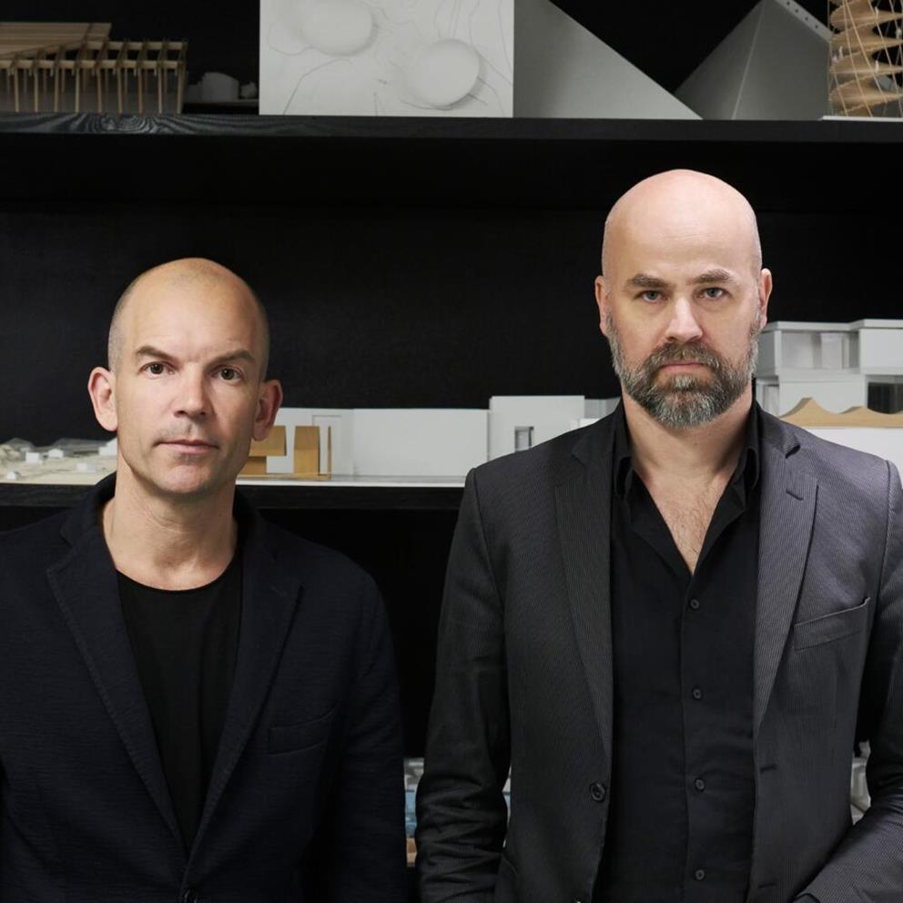 Bolle Tham och Martin Videgård, arkitekter SAR/MSA och grundare av Tham & Videgård Arkitekter